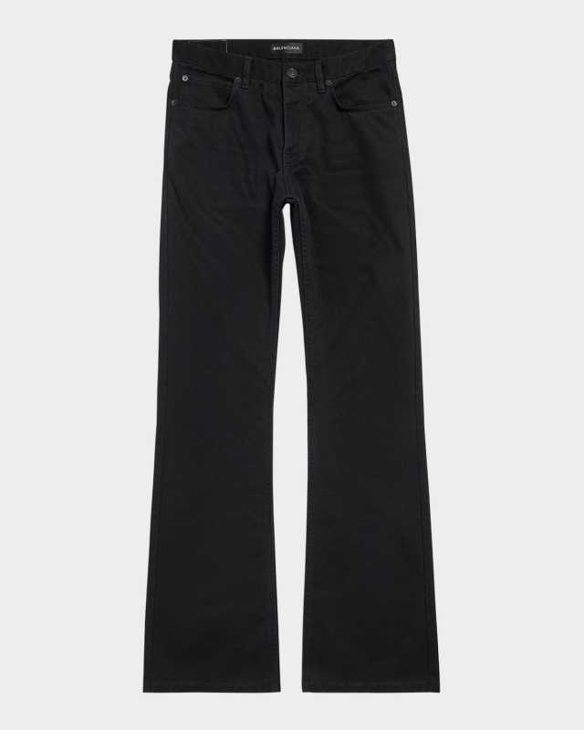 Denim Straight Fit Pants